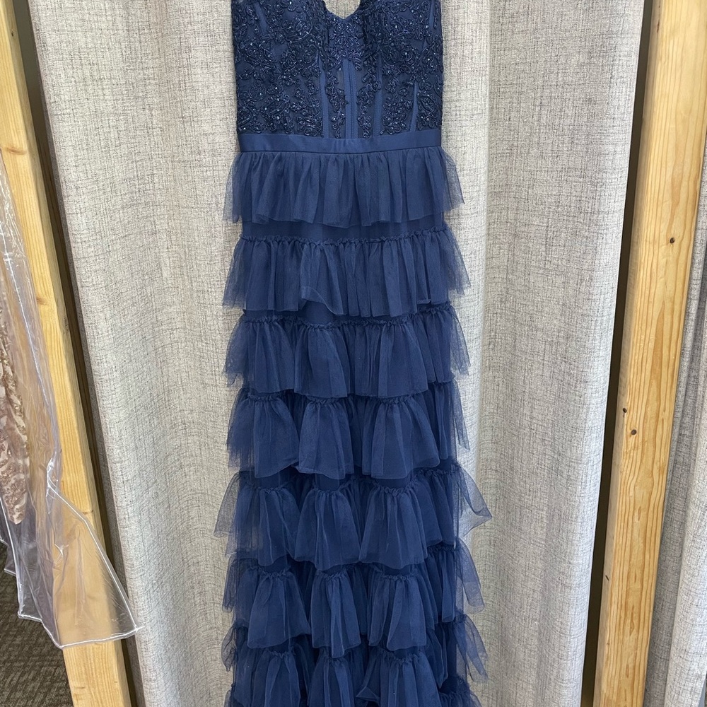 Blondie Nites Navy Party Dress